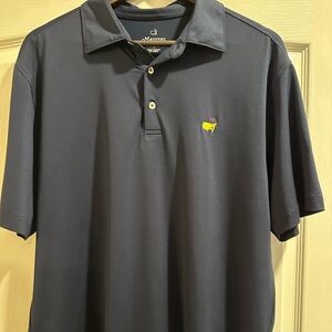 Masters Tech Blue Polo Shirt